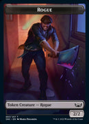 Cat // Rogue Double-sided Token [Streets of New Capenna Tokens] - Rocket TCG