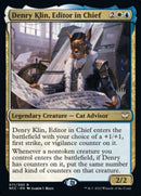 Denry Klin, Editor in Chief (Promo Pack) [Streets of New Capenna Commander Promos] - Rocket TCG