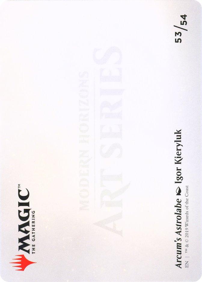 Arcum's Astrolabe // Arcum's Astrolabe [Modern Horizons Art Series] - Rocket TCG