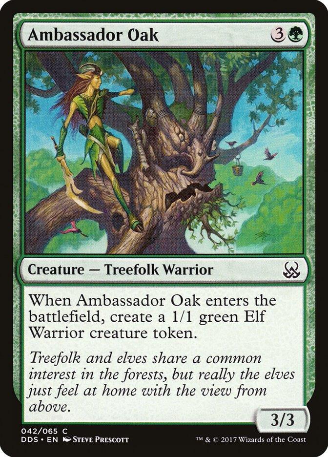Ambassador Oak [Duel Decks: Mind vs. Might] - Rocket TCG