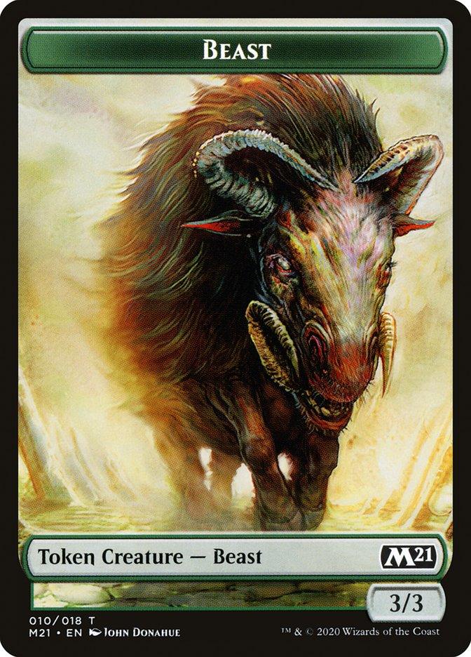 Beast Token [Core Set 2021 Tokens] - Rocket TCG