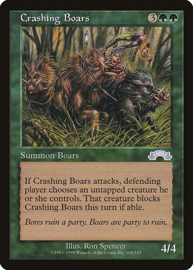 Crashing Boars [Exodus] - Rocket TCG