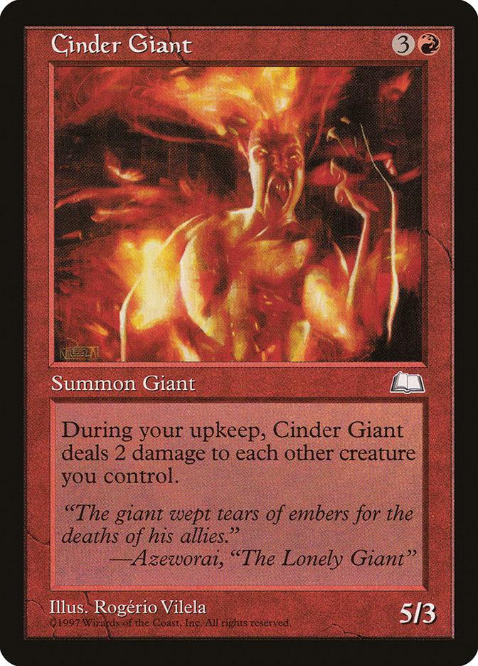 Cinder Giant [Weatherlight] - Rocket TCG
