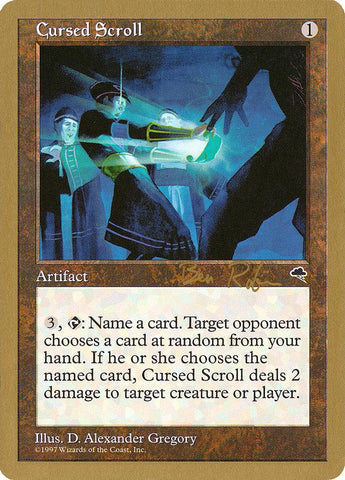 Cursed Scroll (Ben Rubin) [World Championship Decks 1998] - Rocket TCG
