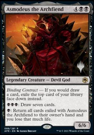 Asmodeus the Archfiend (Promo Pack) [Dungeons & Dragons: Adventures in the Forgotten Realms Promos] - Rocket TCG