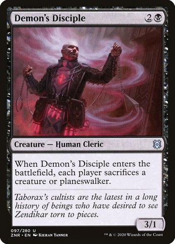 Demon's Disciple [Zendikar Rising] - Rocket TCG
