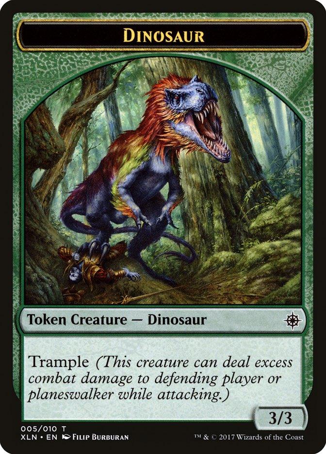 Dinosaur Token [Ixalan Tokens] - Rocket TCG