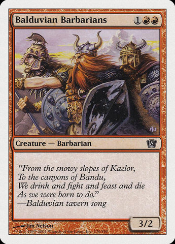 Balduvian Barbarians [Eighth Edition] - Rocket TCG