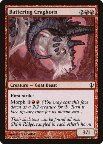 Battering Craghorn [Archenemy] - Rocket TCG