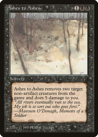 Ashes to Ashes [The Dark] - Rocket TCG