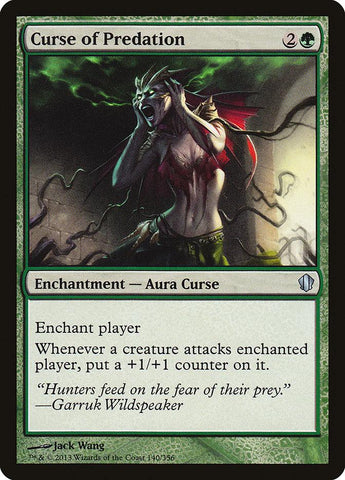 Curse of Predation [Commander 2013] - Rocket TCG