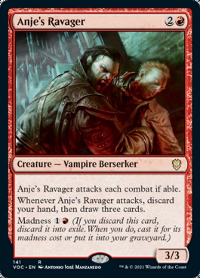 Anje's Ravager [Innistrad: Crimson Vow Commander] - Rocket TCG