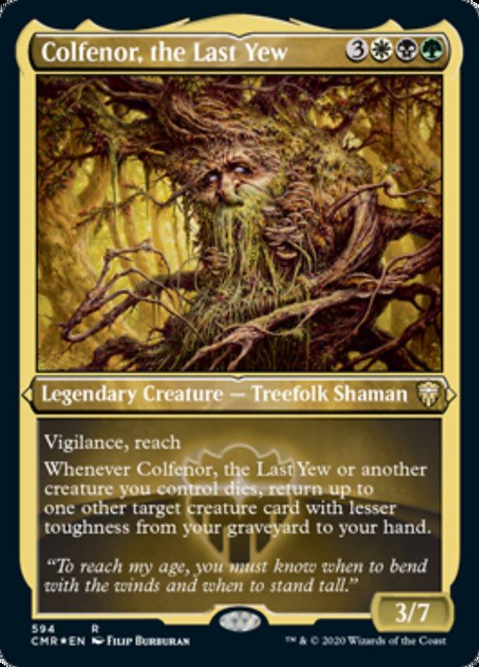 Colfenor, the Last Yew (Etched) [Commander Legends] - Rocket TCG