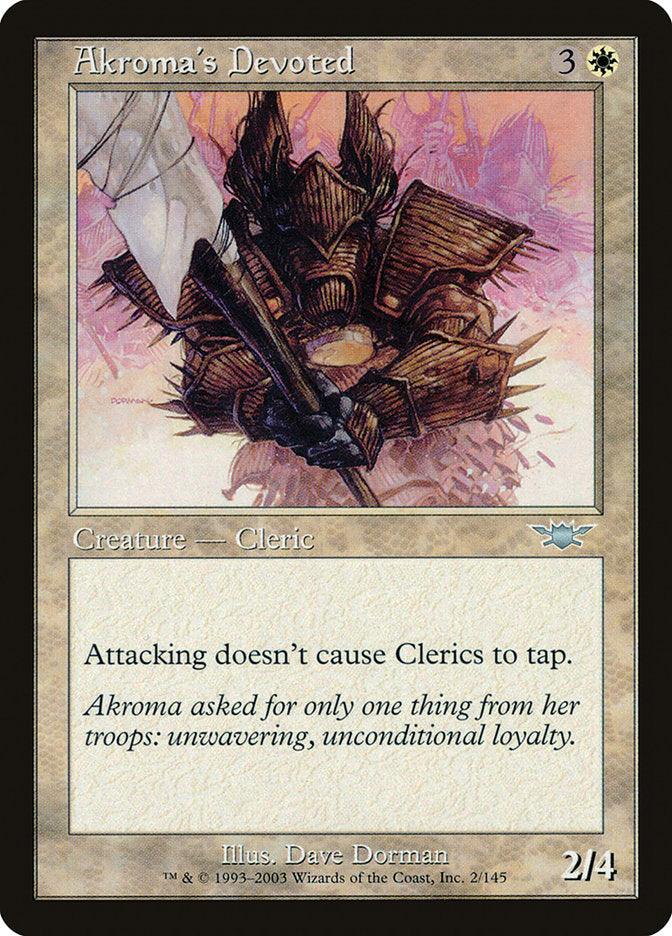 Akroma's Devoted [Legions] - Rocket TCG