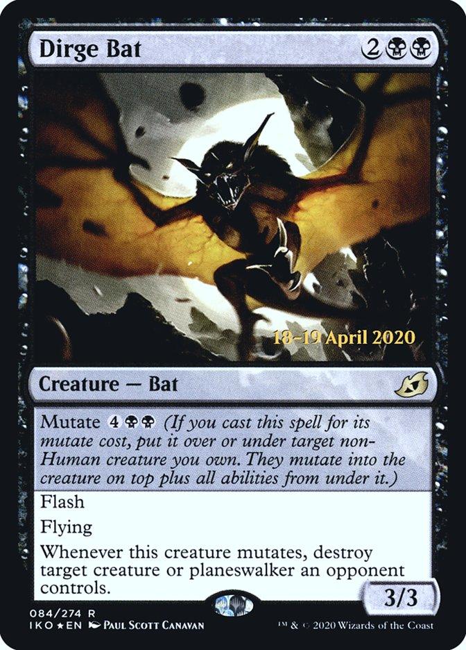 Dirge Bat [Ikoria: Lair of Behemoths Prerelease Promos] - Rocket TCG