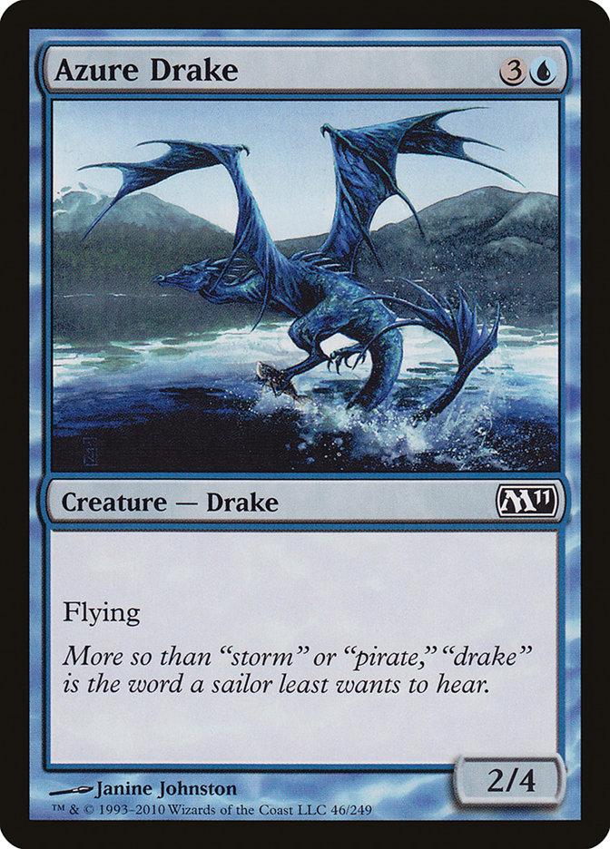 Azure Drake [Magic 2011] - Rocket TCG