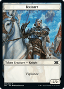Boar // Knight Double-sided Token [Double Masters 2022 Tokens] - Rocket TCG