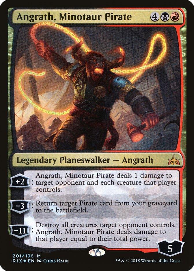 Angrath, Minotaur Pirate [Rivals of Ixalan] - Rocket TCG