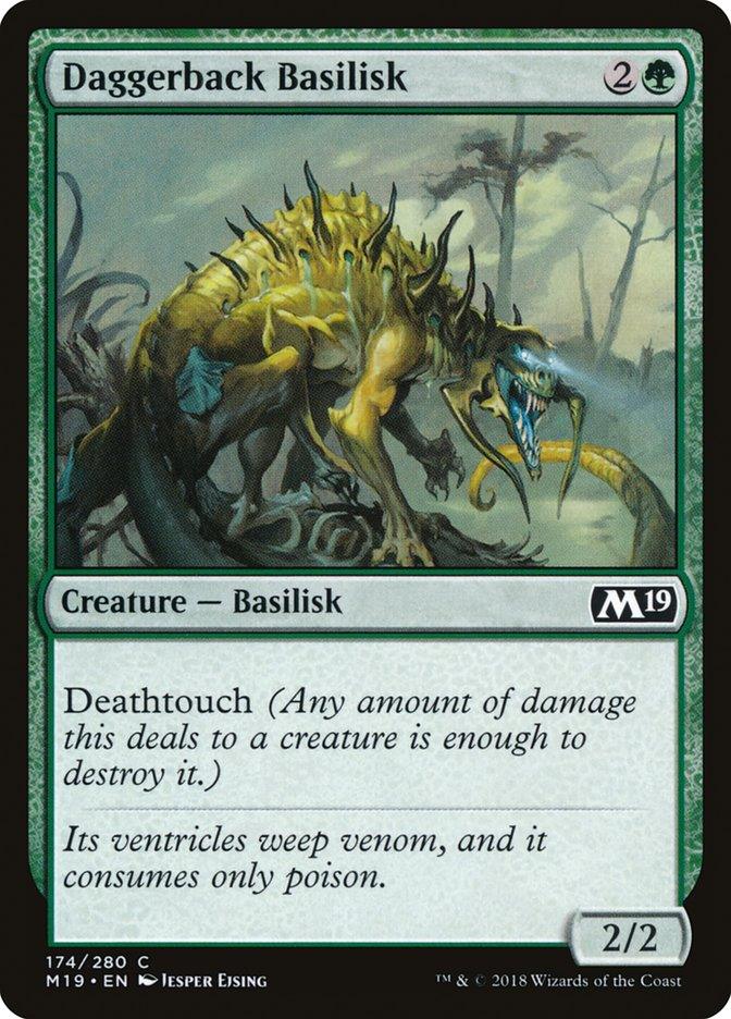 Daggerback Basilisk [Core Set 2019] - Rocket TCG
