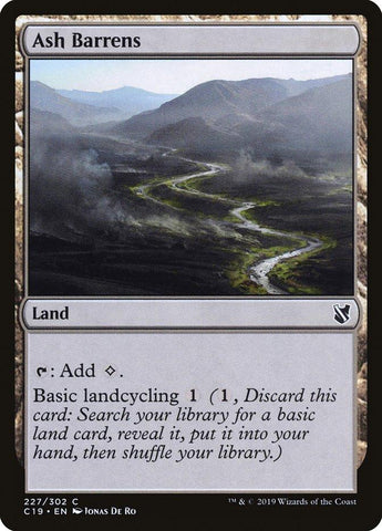 Ash Barrens [Commander 2019] - Rocket TCG