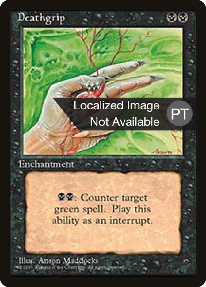 Deathgrip [Fourth Edition (Foreign Black Border)] - Rocket TCG