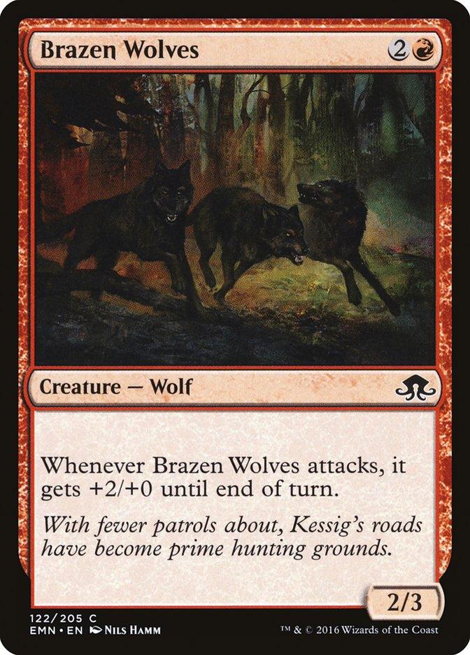 Brazen Wolves [Eldritch Moon] - Rocket TCG