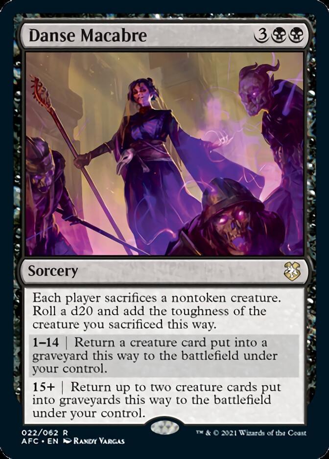 Danse Macabre [Dungeons & Dragons: Adventures in the Forgotten Realms Commander] - Rocket TCG