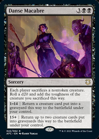 Danse Macabre [Dungeons & Dragons: Adventures in the Forgotten Realms Commander] - Rocket TCG