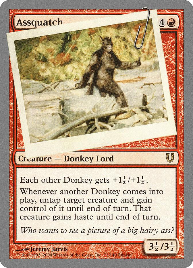 Assquatch [Unhinged] - Rocket TCG