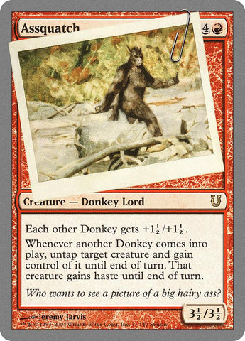 Assquatch [Unhinged] - Rocket TCG