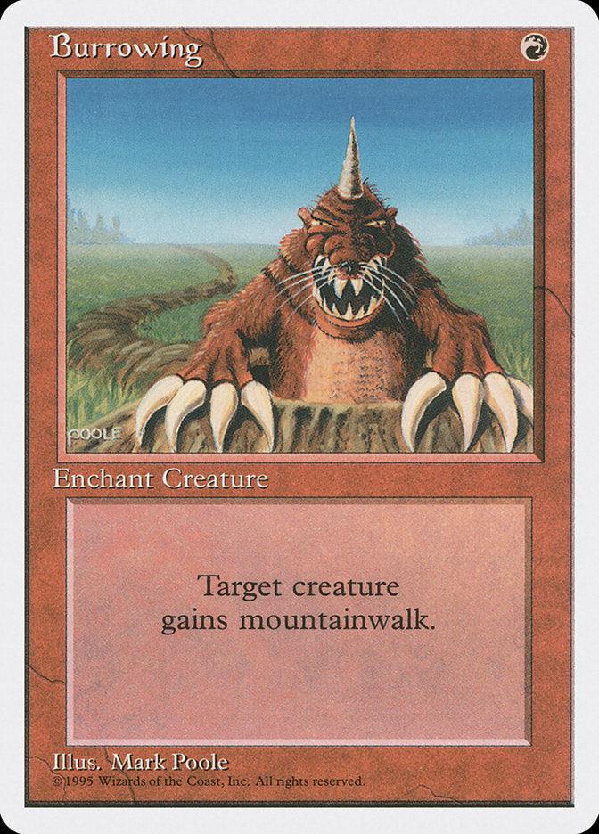 Burrowing [Fourth Edition] - Rocket TCG