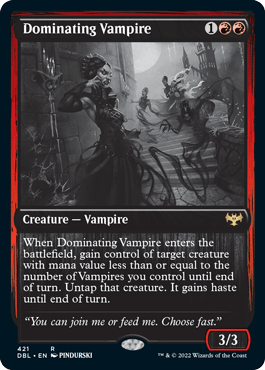 Dominating Vampire [Innistrad: Double Feature] - Rocket TCG