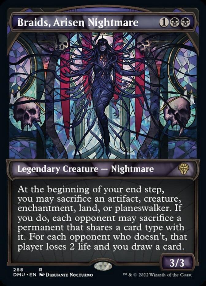 Braids, Arisen Nightmare (Showcase) [Dominaria United] - Rocket TCG