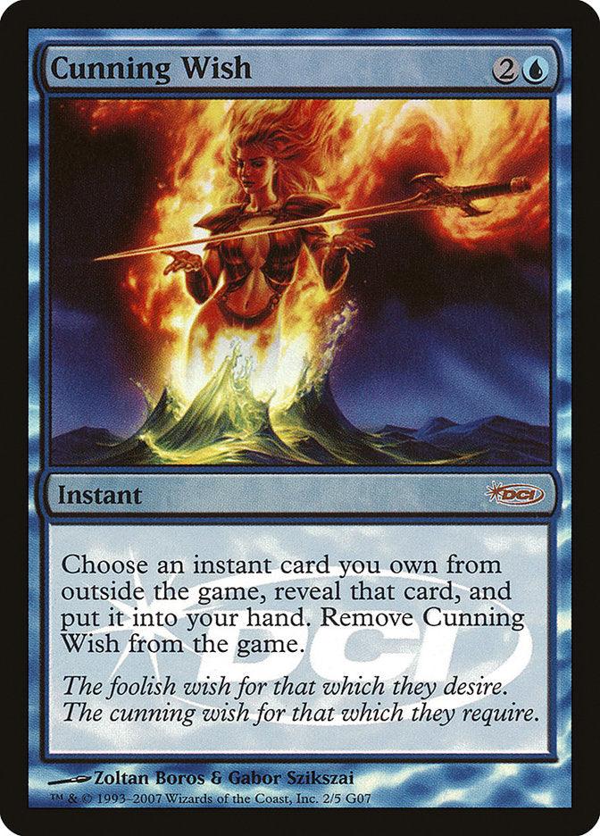 Cunning Wish [Judge Gift Cards 2007] - Rocket TCG