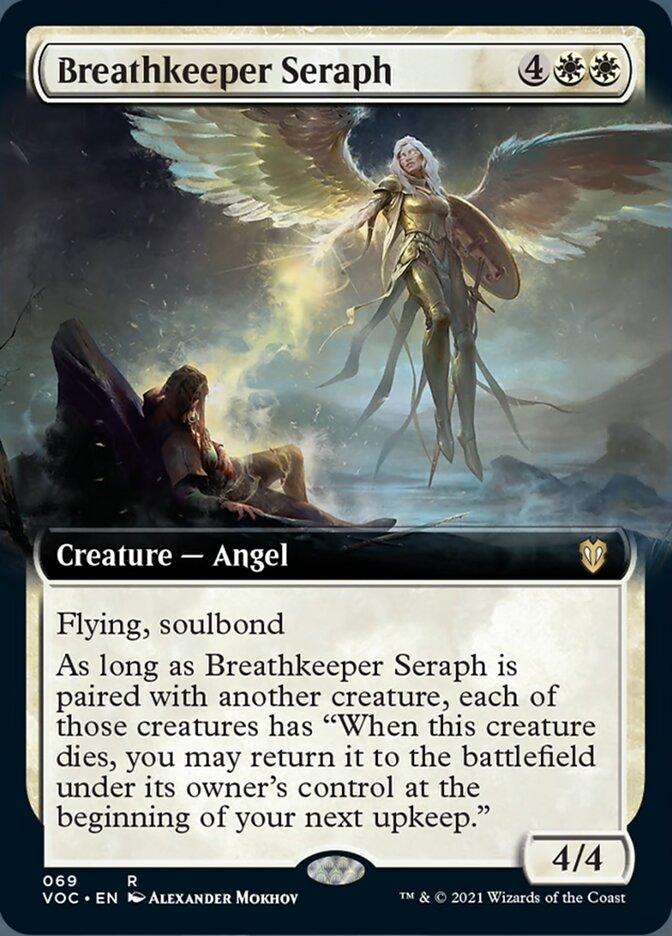 Breathkeeper Seraph (Extended Art) [Innistrad: Crimson Vow Commander] - Rocket TCG