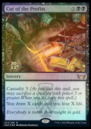 Cut of the Profits [Streets of New Capenna Prerelease Promos] - Rocket TCG