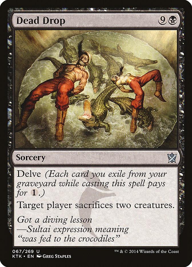 Dead Drop [Khans of Tarkir] - Rocket TCG