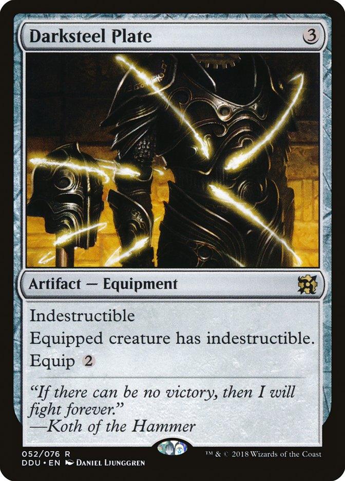 Darksteel Plate [Duel Decks: Elves vs. Inventors] - Rocket TCG