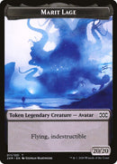 Demon // Marit Lage Double-sided Token [Double Masters Tokens] - Rocket TCG