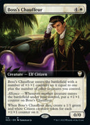 Boss's Chauffeur (Extended Art) [Streets of New Capenna Commander] - Rocket TCG