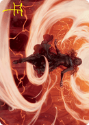 Crackle with Power Art Card (Gold-Stamped Signature) [Strixhaven: School of Mages Art Series] - Rocket TCG