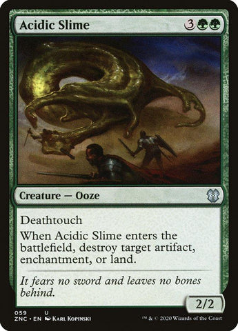 Acidic Slime [Zendikar Rising Commander] - Rocket TCG