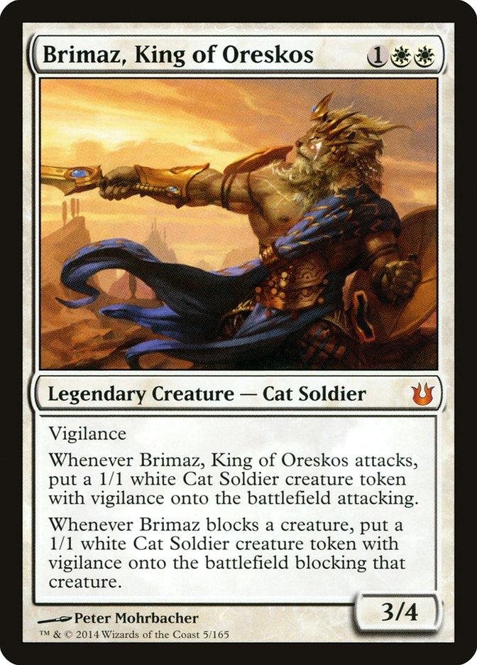 Brimaz, King of Oreskos [Born of the Gods] - Rocket TCG