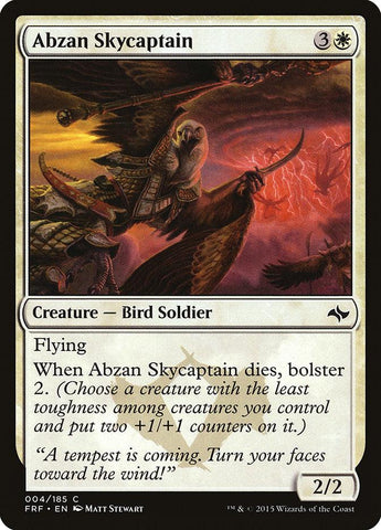 Abzan Skycaptain [Fate Reforged] - Rocket TCG