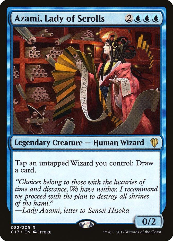 Azami, Lady of Scrolls [Commander 2017] - Rocket TCG