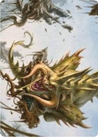 Canopy Baloth Art Card [Zendikar Rising Art Series] - Rocket TCG