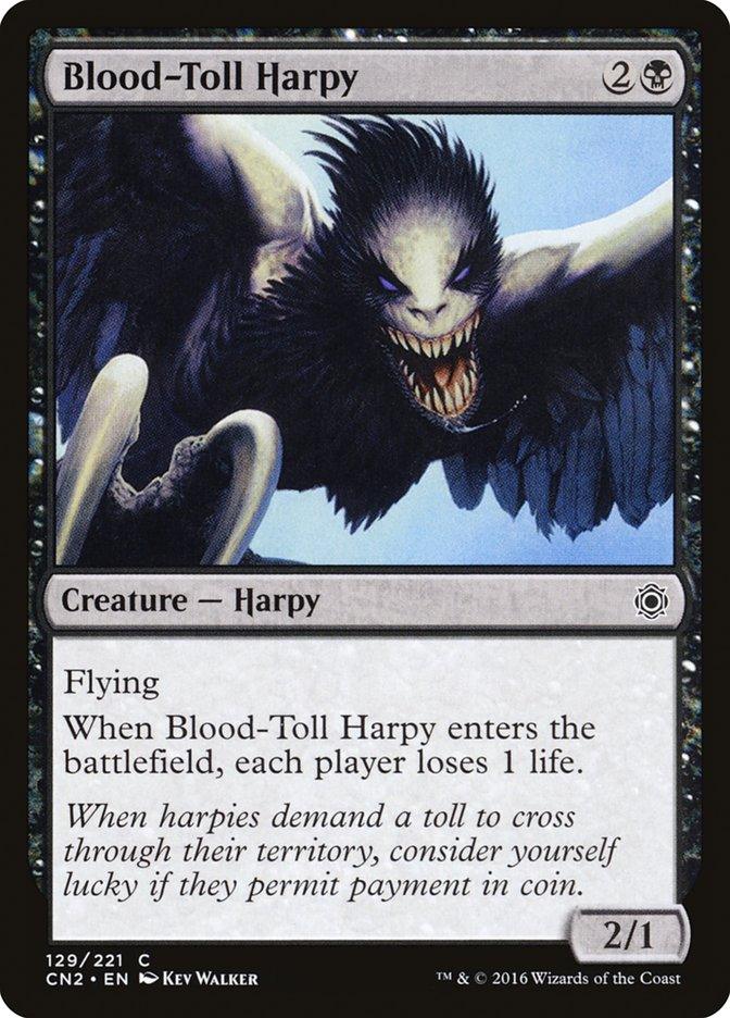 Blood-Toll Harpy [Conspiracy: Take the Crown] - Rocket TCG