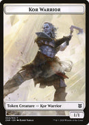Copy // Kor Warrior Double-sided Token [Zendikar Rising Tokens] - Rocket TCG