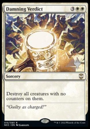 Damning Verdict (Promo Pack) [Streets of New Capenna Commander Promos] - Rocket TCG