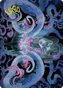 Demonic Bargain Art Card (Gold-Stamped Signature) [Innistrad: Crimson Vow Art Series] - Rocket TCG